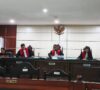 diruangan sidang perdana tahap satu.
