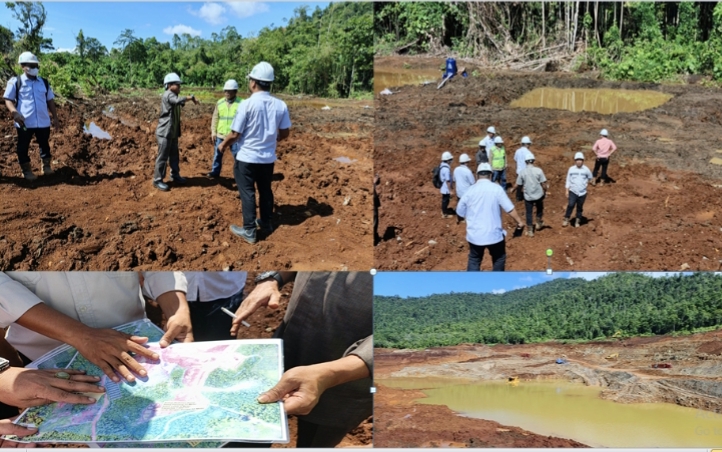Lokasi pengambilan Gambar dititik Plan Sedimen Pon PT. PUL