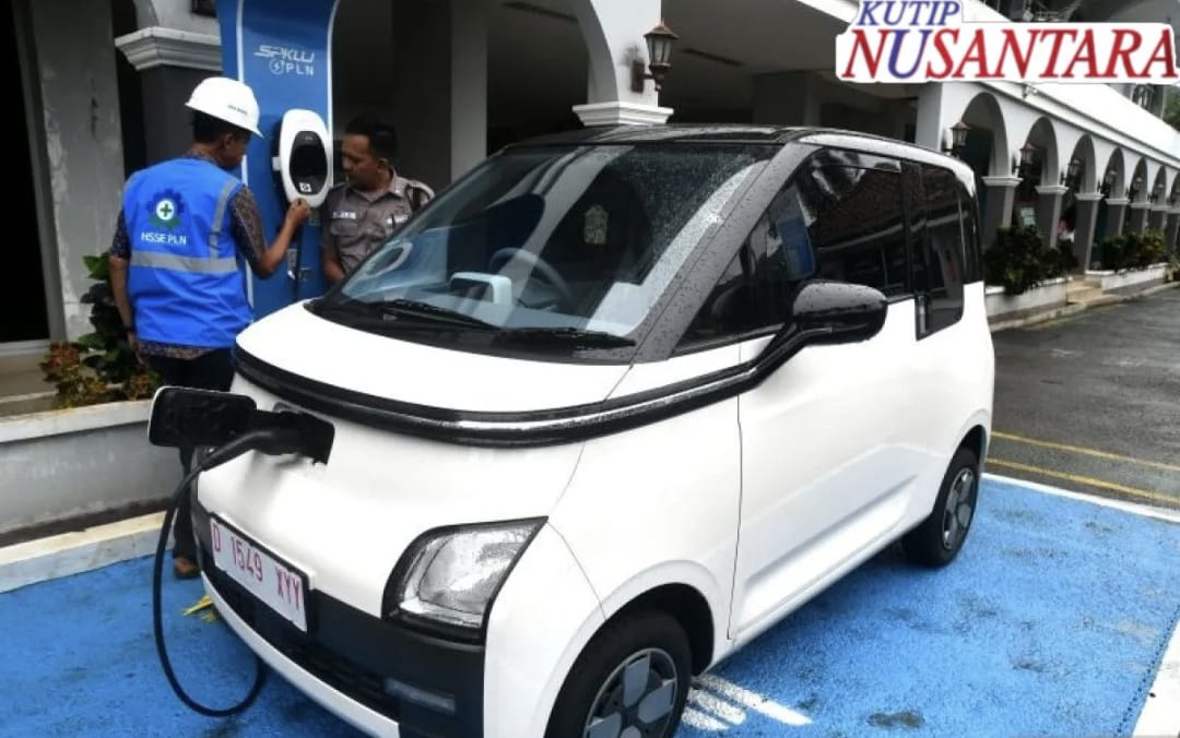 Contoh salah satu kendaraan listrik