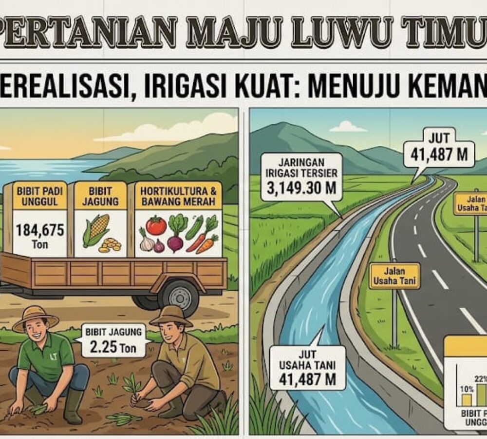 Gambar Ilustrasi program distribusi bantuan bibit unggul bagi para petani kini telah terealisasi